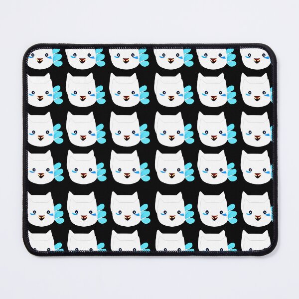 Item preview, cute cats with a smiling face and a bow designed and sold by MacLis.