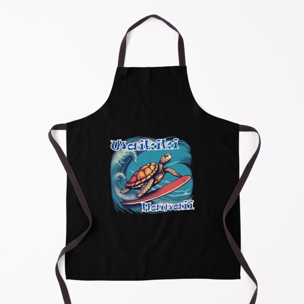 Item preview, Waikiki Surfing Turtle designed and sold by Uncle-Hawaii.