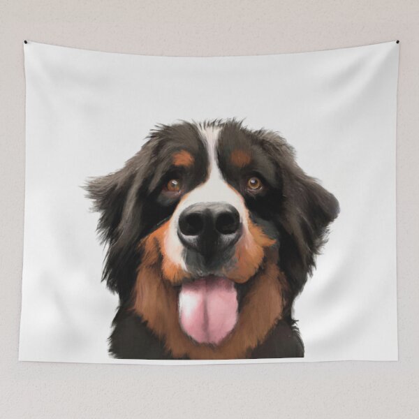 Item preview, Bernese Mountain dog designed and sold by PaintedbyCarol.