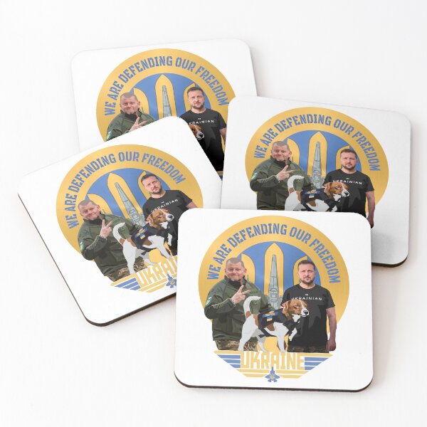 Item preview, President Zelensky Zaluzhnyi Patron Dog - We Are Defending Our Freedom designed and sold by Aide.