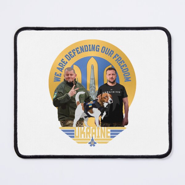 Item preview, President Zelensky Zaluzhnyi Patron Dog - We Are Defending Our Freedom designed and sold by Aide.