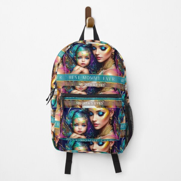 Item preview,   Lovely " Best mommy ever" Beautiful Colorful  Mother and Baby Sticker designed and sold by MuditasEyes.