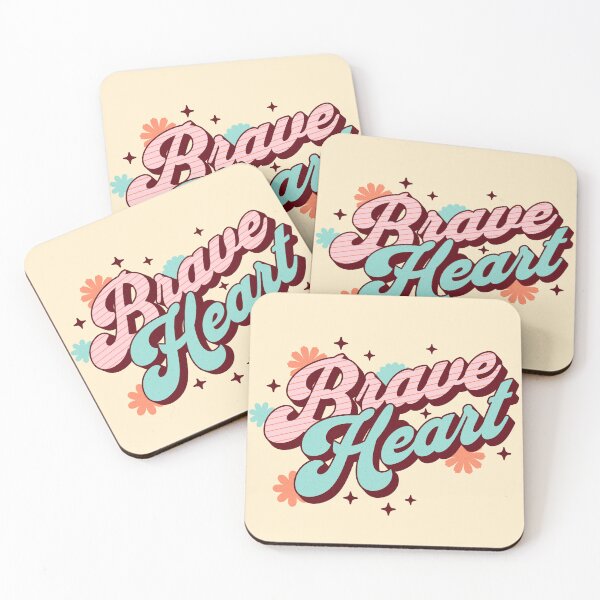 Item preview, Brave Heart Retro Typography designed and sold by ThiagoSDantas.