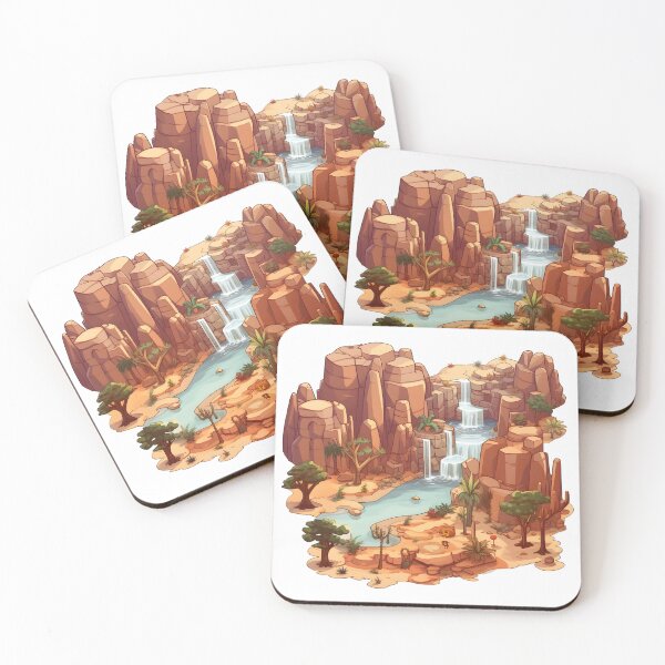 Item preview, Fantasy Desert Tropical Oasis designed and sold by gorff.