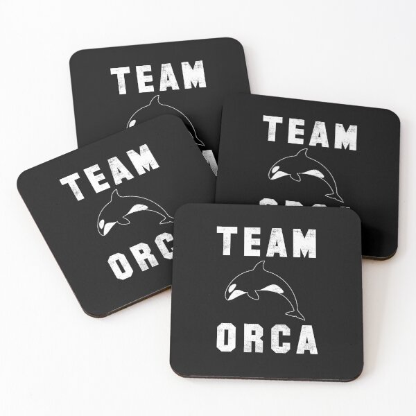 Item preview, Team Orca - White Ink Edition designed and sold by geekchic tees.