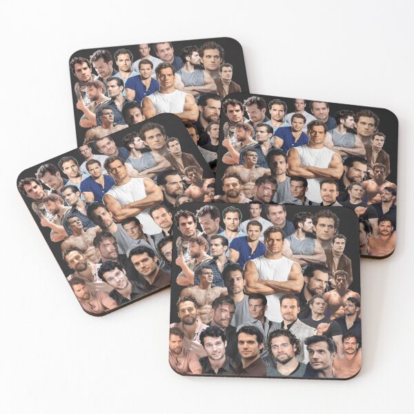 Item preview, HIGH QUALITY Henry Cavill photo collage  designed and sold by heavyduck.