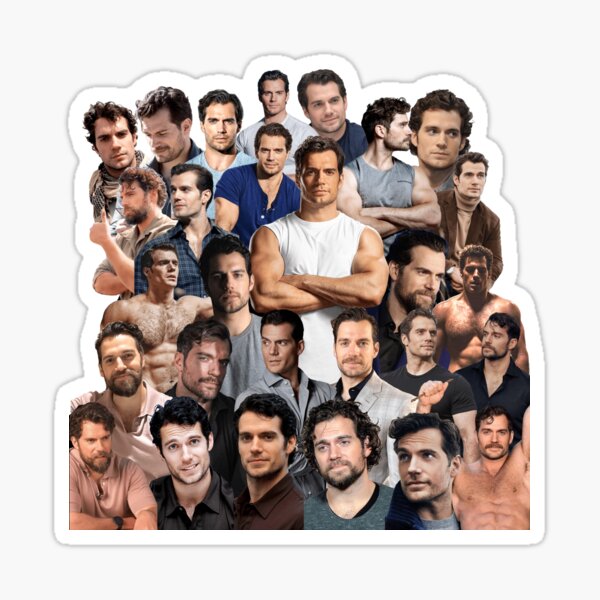 Item preview, HIGH QUALITY Henry Cavill photo collage  designed and sold by heavyduck.