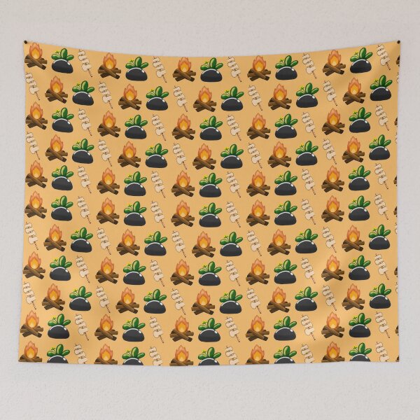 Item preview, Cute Camping Night designed and sold by RabbitandMoon.