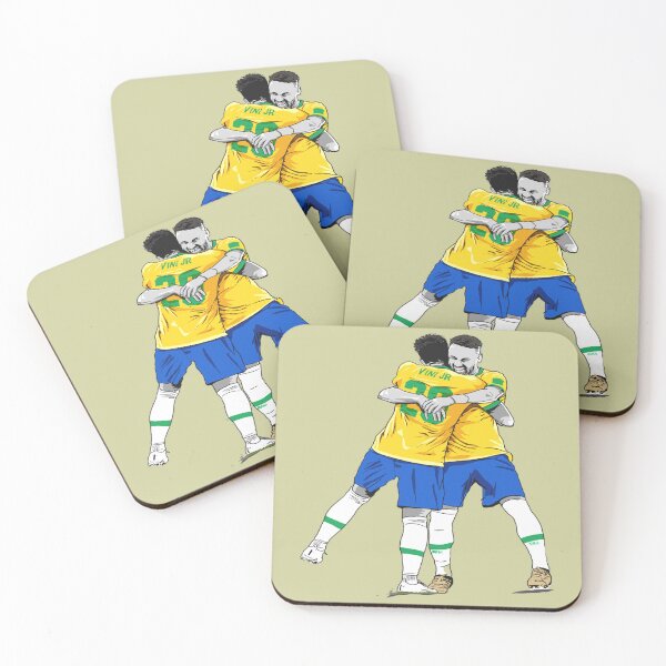 Item preview, BRAZIL Neymar Jr and Vini Jr World Cup Celebration  designed and sold by SudieDoiron.