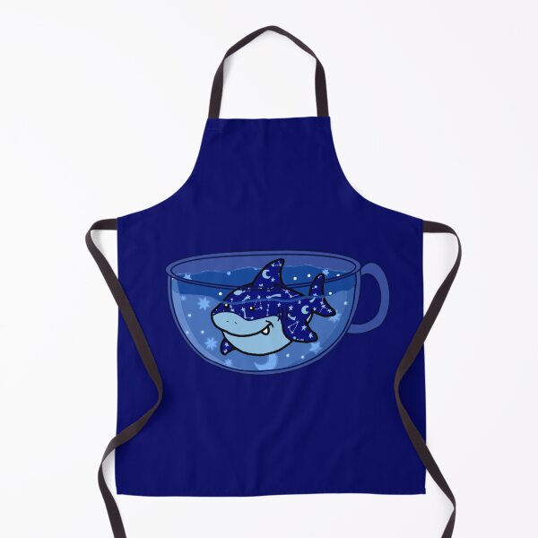 Item preview, Sleepy Shark Tea (Transparent Mug) designed and sold by octopuscafe.