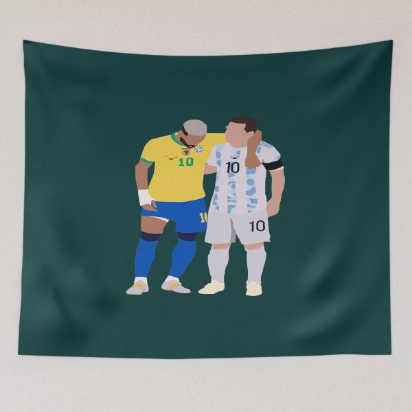 Item preview, Messi and Neymar Copa America Friends   designed and sold by SudieDoiron.
