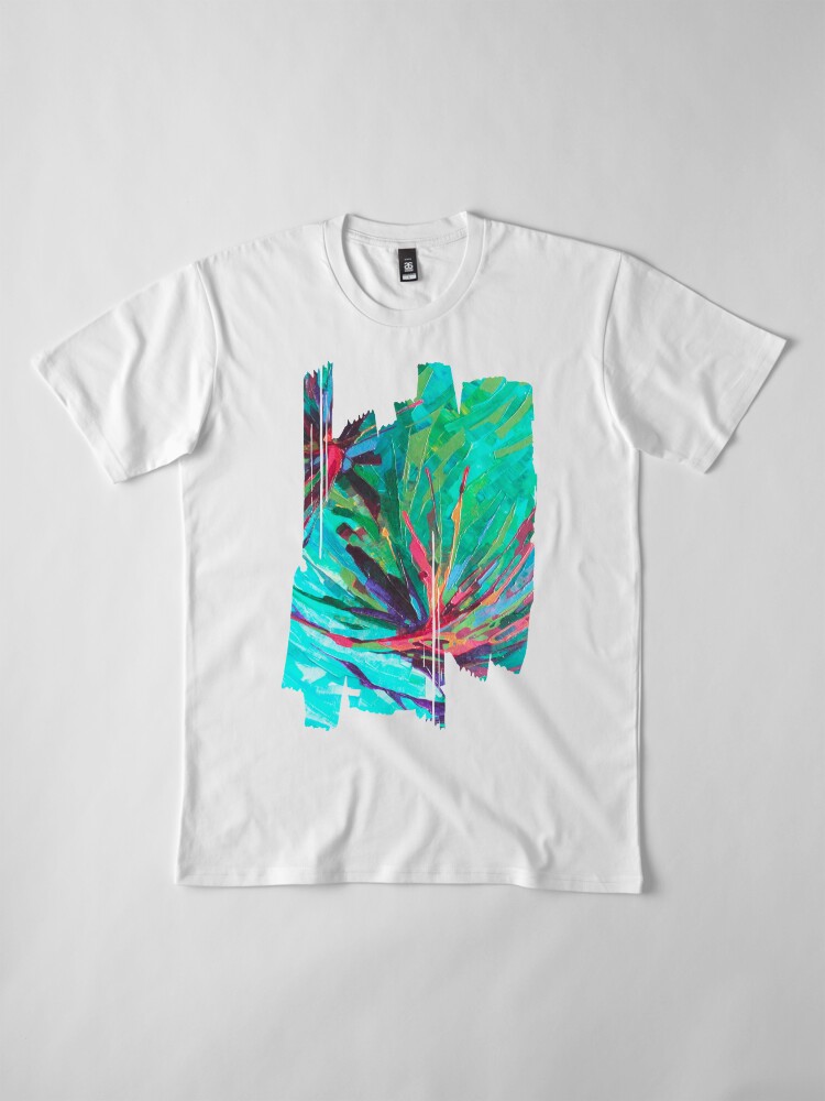 Aperçu 4 sur 6. T-shirt premium avec l'œuvre L heure de gloire créée et vendue par ElioraBousquet.