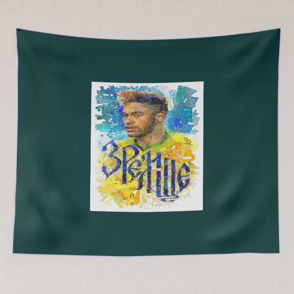Item preview, Neymar Illustration Art Framed Art Print designed and sold by SudieDoiron.