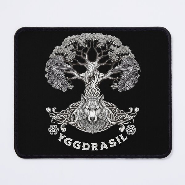 Item preview, Yggdrasil Tree Viking Norse Mythology Gift designed and sold by InkyGenies.
