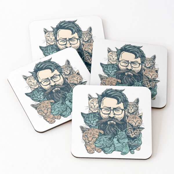 Item preview, Beard Meets Paws designed and sold by FunkyTeesGalore.