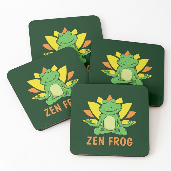 Item preview, Zen Frog - Cute Yoga Frog10 designed and sold by KeishaScarletas.