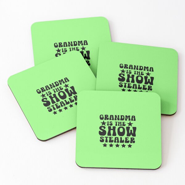 Item preview, Grandma is the Show Stealer Retro Typography Quote designed and sold by thedazzlingmonk.
