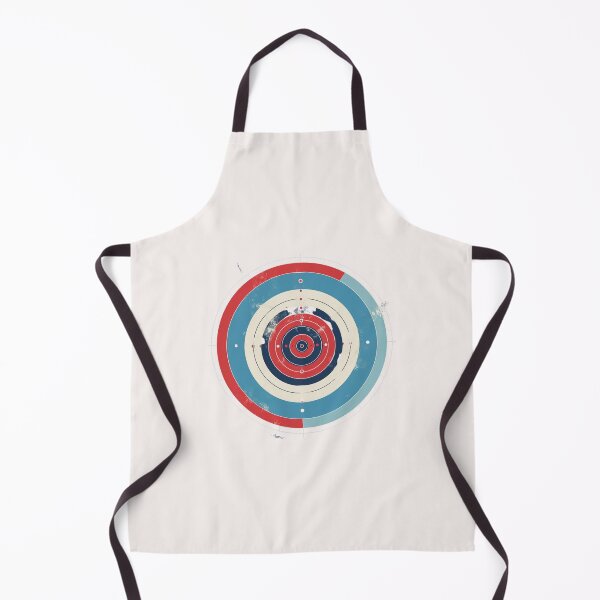 Artikelvorschau, Schießzielpunkt, Captain America, Kreisschild, Marvel, rund, Fokus, Bullseye, Geschenk für Schützen, scharfer Schütze, Outdoor-Aktivitäten entworfen und verkauft von PrintsPatterns-.