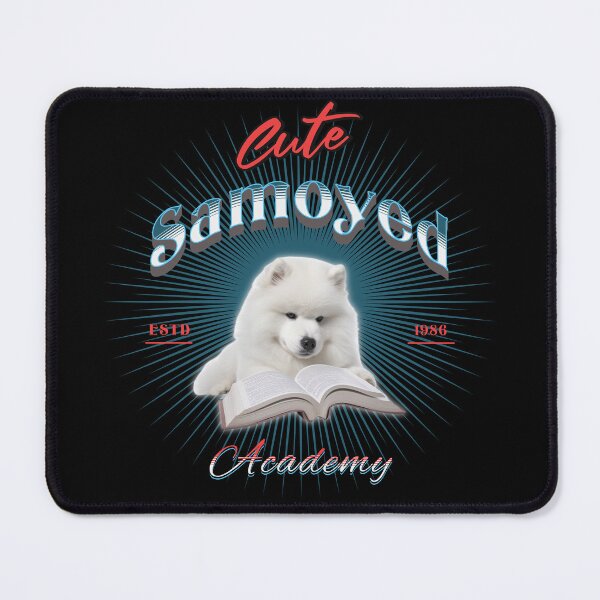 Item preview, Cute Samoyed Academy designed and sold by Vindbult.