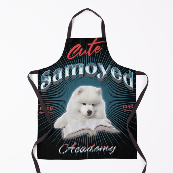 Item preview, Cute Samoyed Academy designed and sold by Vindbult.