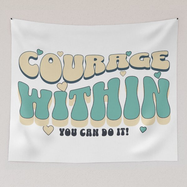 Item preview, Courage Within: Empowering Motivation designed and sold by ThiagoSDantas.