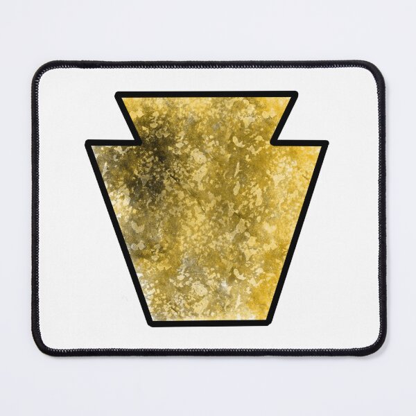 Item preview, Black and Gold Keystone State Pennsylvania Symbol designed and sold by Pocketsodders.