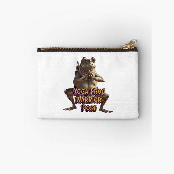Item preview, Yoga frog warrior pose                     (19) designed and sold by KeishaScarletas.