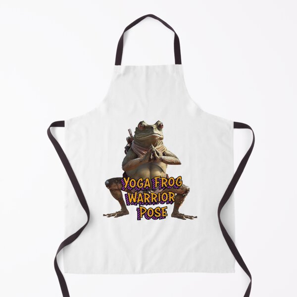 Item preview, Yoga frog warrior pose                     (19) designed and sold by KeishaScarletas.