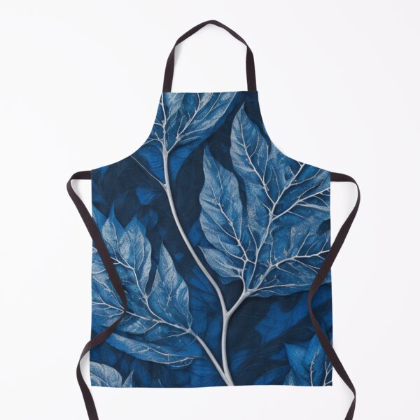 Item preview, Royal Blue Leaves Digital Design designed and sold by zolarche.