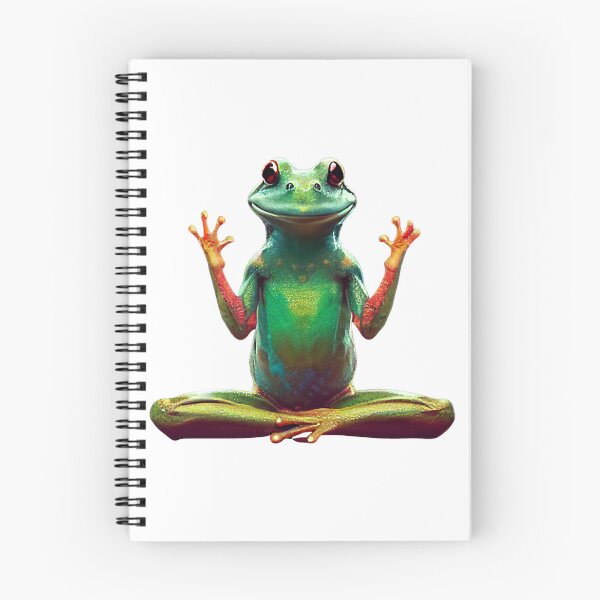 Item preview, Yoga frog warrior pose                   (17) designed and sold by KeishaScarletas.