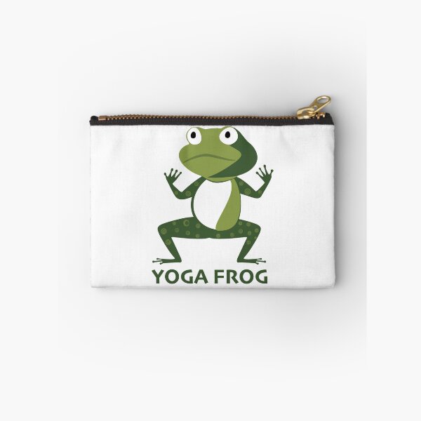 Item preview, yoga frog warrior pose                  (16) designed and sold by KeishaScarletas.