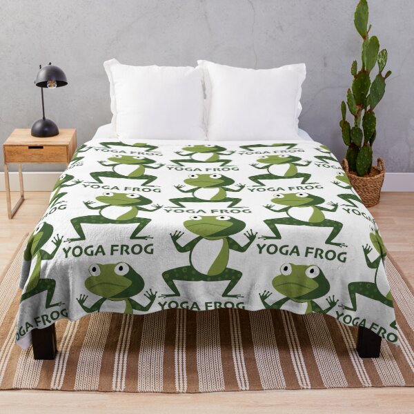 Item preview, yoga frog warrior pose                  (16) designed and sold by KeishaScarletas.