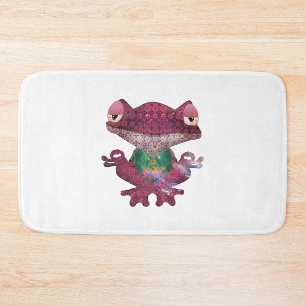 Item preview, yoga frog warrior pose                 (15) designed and sold by KeishaScarletas.