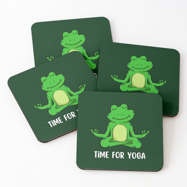 Item preview, Yoga Frog Warrior Pose            (10) designed and sold by KeishaScarletas.