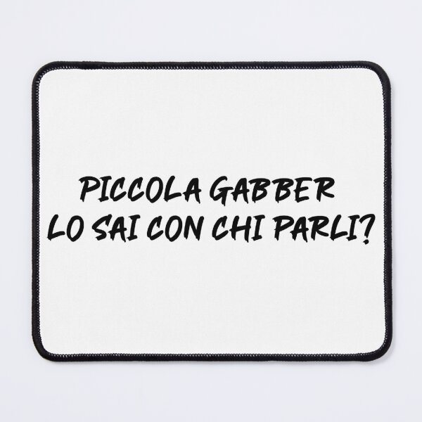 Item preview, Piccola Gabber - Tananai designed and sold by Lyrixout.