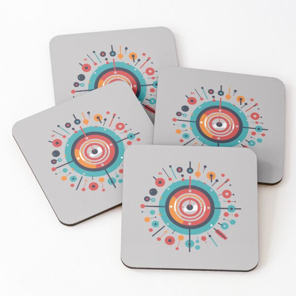 Artikelvorschau, Bunter Schießzielpunkt, Kreis, Fokus, rund, Bullseye, Geschenk für Schützen, scharfer Schütze, Outdoor-Aktivitäten entworfen und verkauft von PrintsPatterns-.
