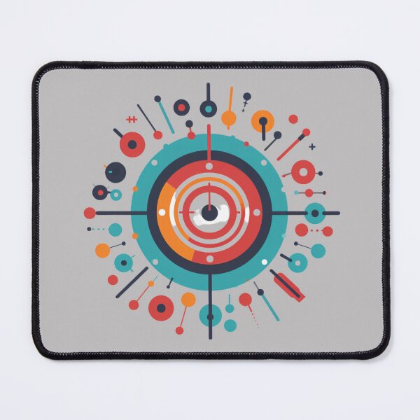 Item preview, Colorful Shooting Target Point, Circle, Focus, Round, Bullseye, Gift for Shooters, Sharp Shooter, Outdoor Activities designed and sold by PrintsPatterns-.