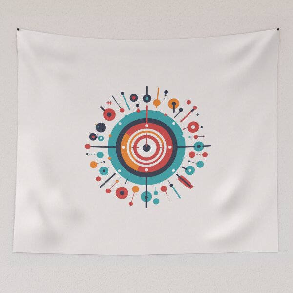 Item preview, Colorful Shooting Target Point, Circle, Focus, Round, Bullseye, Gift for Shooters, Sharp Shooter, Outdoor Activities designed and sold by PrintsPatterns-.