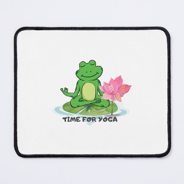Item preview, Yoga Frog Warrior Pose          (8) designed and sold by KeishaScarletas.