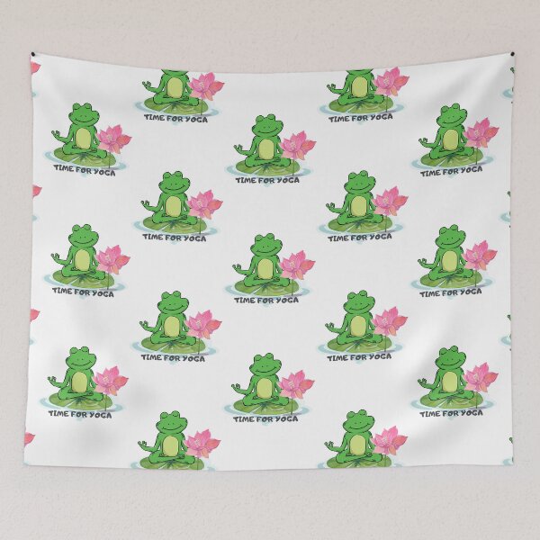 Item preview, Yoga Frog Warrior Pose          (8) designed and sold by KeishaScarletas.