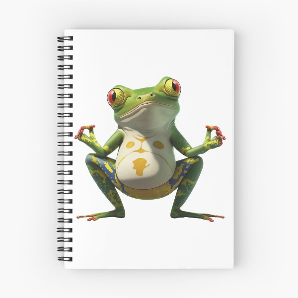 Item preview, Yoga Frog Warrior Pose         (7) designed and sold by KeishaScarletas.