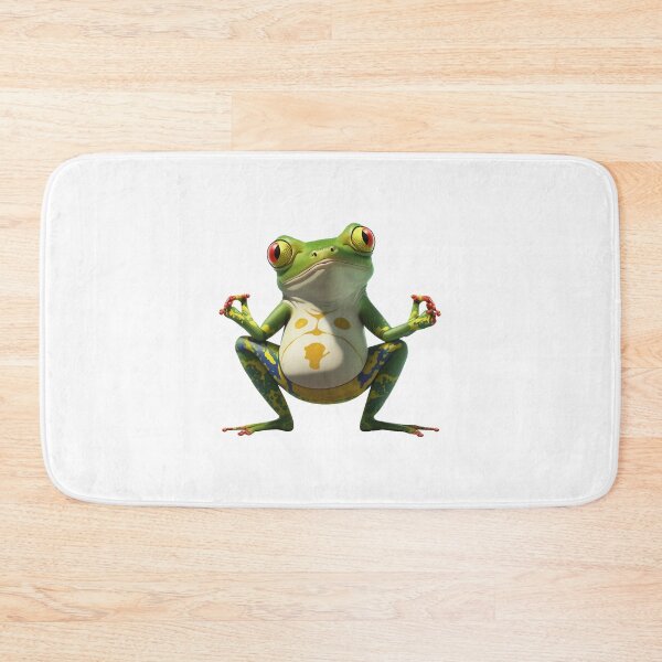 Item preview, Yoga Frog Warrior Pose         (7) designed and sold by KeishaScarletas.