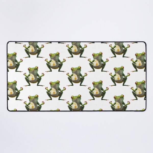 Item preview, Yoga Frog Warrior Pose (7) designed and sold by KeishaScarletas.