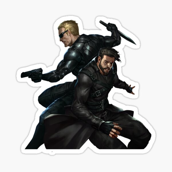 Jullien and Nykyrian Sticker