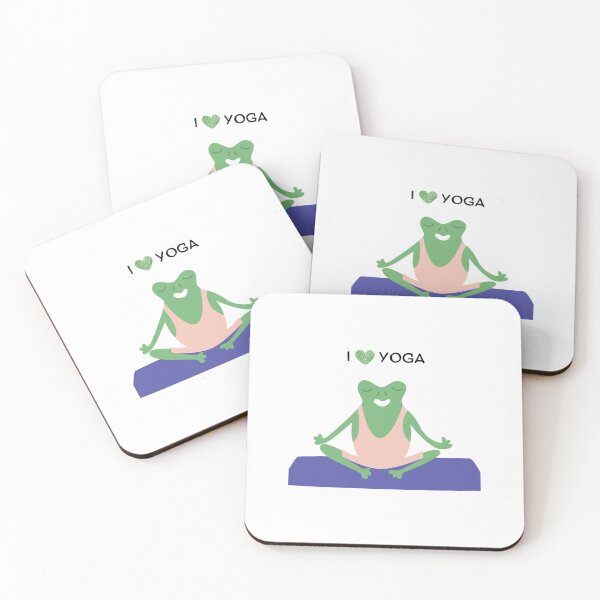 Item preview, Yoga Frog Warrior Pose        (6) designed and sold by KeishaScarletas.