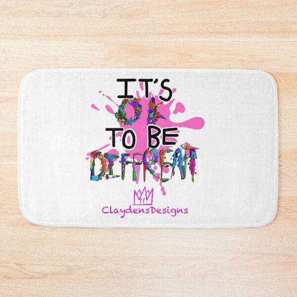 Item preview, It's OK TO BE DIFFERENT Splash of Pink designed and sold by Clayden.
