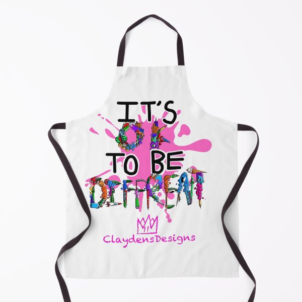 Item preview, It's OK TO BE DIFFERENT Splash of Pink designed and sold by Clayden.