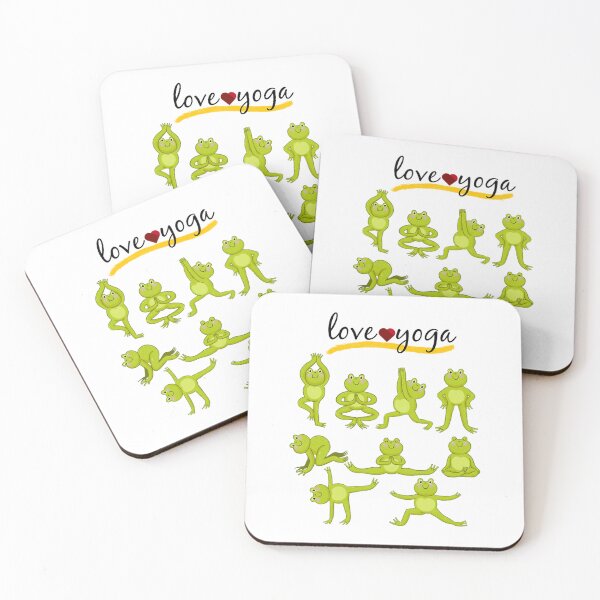 Item preview, Yoga Frog Warrior Pose       (5) designed and sold by KeishaScarletas.