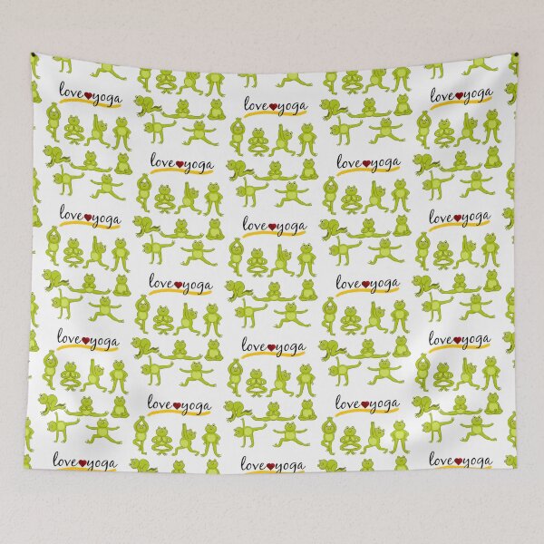 Item preview, Yoga Frog Warrior Pose       (5) designed and sold by KeishaScarletas.