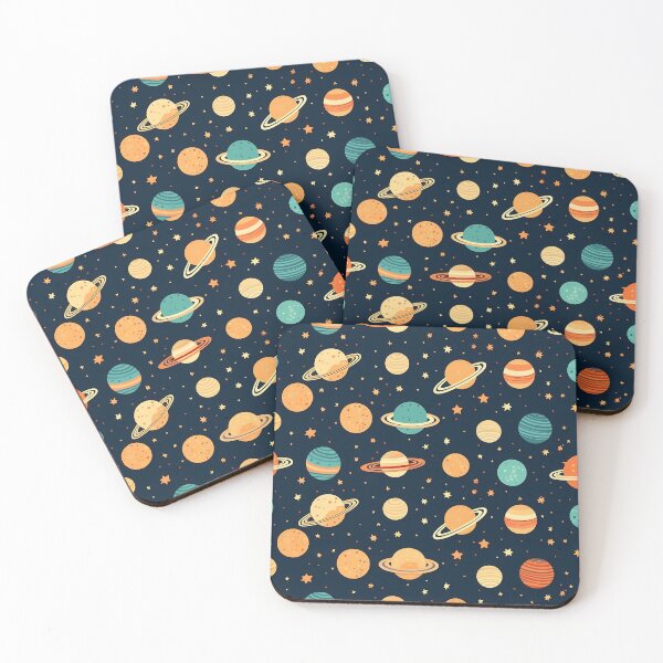 Item preview, Cosmic Constellation: Seamless Planets Pattern designed and sold by EVA4designs.